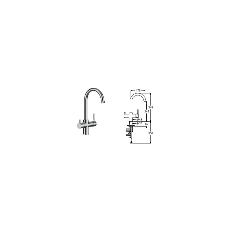 Cartuccia a Sedimenti Swan 10" 25 micron