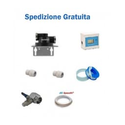 Scatola 6 filtri in linea Swan 12" carbone + Ag - Vista 7