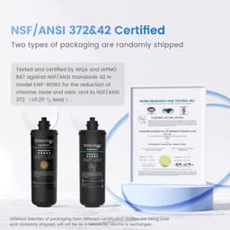 Sistema di Filtrazione Acqua da Sottolavello FILTRO 2MF con contalitri - Vista 4