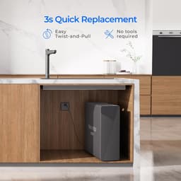 Waterdrop 10UA Filtro Acqua Sistema, depuratore acqua domestico per sotto bancone - Vista 2