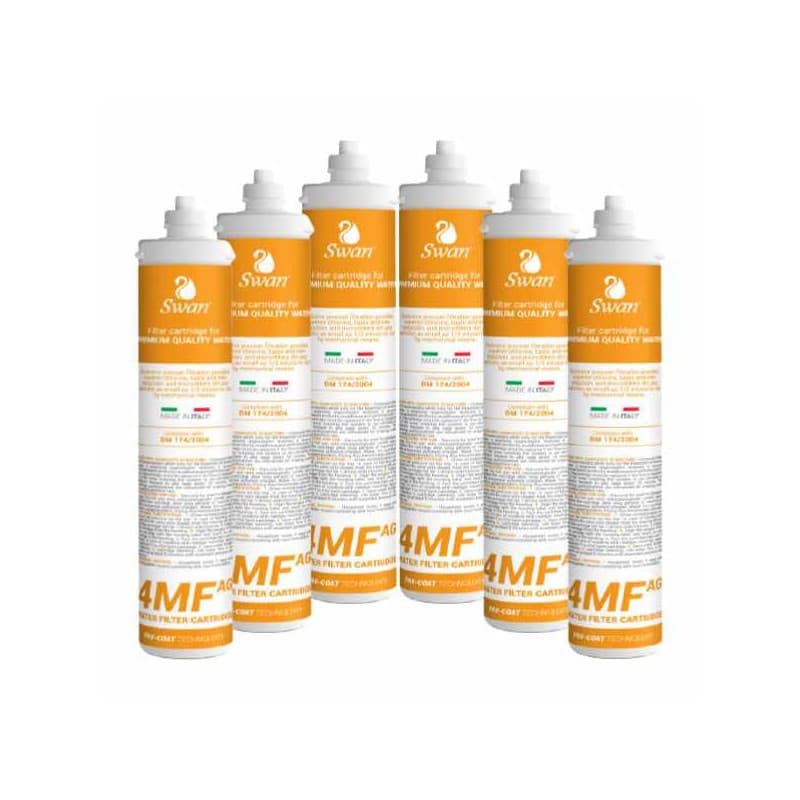 Scatola da 6 pezzi filtro acqua SWAN 4MFAG
