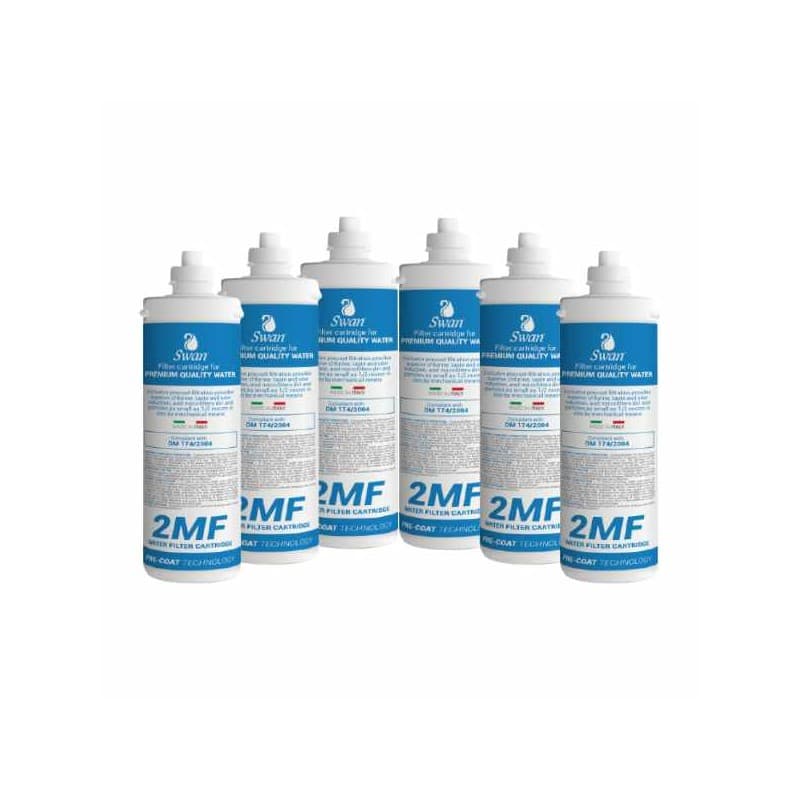 Scatola 6 filtri acqua Swan 2MF
