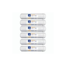 Scatola 6 filtri in linea Swan 12" carbone + Ag - Vista 1