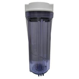 Contenitore filtro acqua 10" trasparente/viola - Vista 1