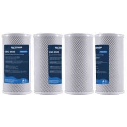NICEDROP Carbon Block CTO 5 Pollici - 5 Micron 4PZ - Vista 1