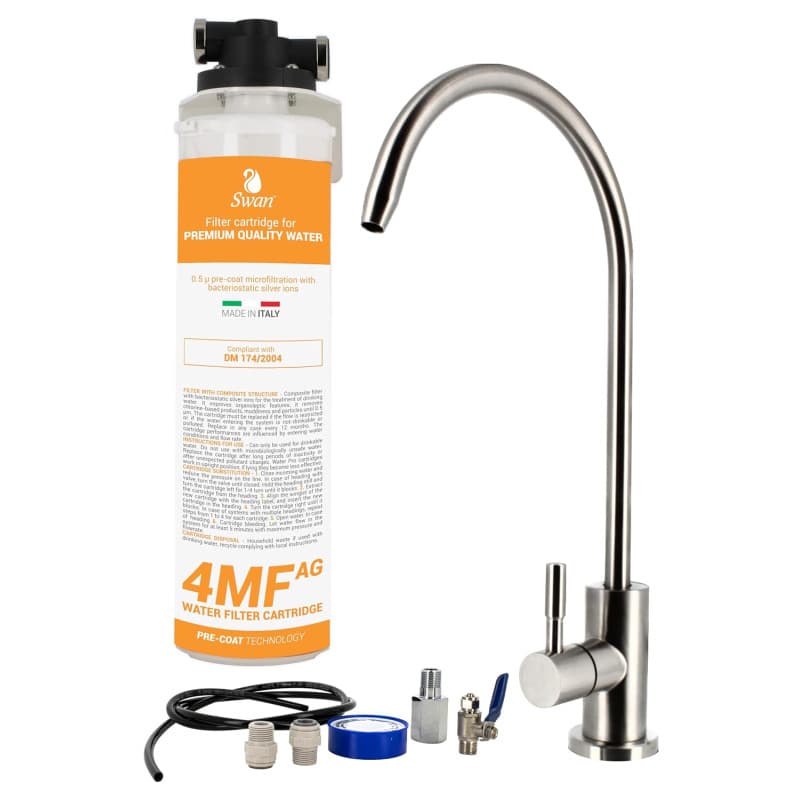 Sistema di Filtrazione Acqua da Sottolavello Filtro 4 MF-AG
