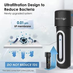 Waterdrop 10UB-UF 0,01 μm Ultra filtrazione , sistema di filtraggio dell'acqua del lavandino - Vista 2