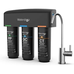 Waterdrop TSB Filtro Acqua Sistema con Rubinetto Dedicato,3 Stadi - Vista 1