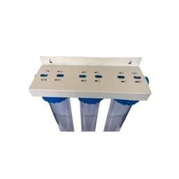 Batteria tris contenitore tazza porta filtro 20" - Vista 2