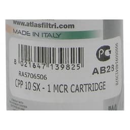 Cartuccia a Sedimenti 10" 10 Micron - Vista 2