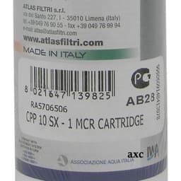 Cartuccia a Sedimenti 10" 1 Micron - Vista 2