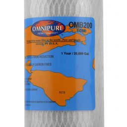 Cartuccia CTO Omnipure 20" 10M - Vista 2