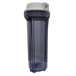 Contenitore filtro acqua 10" trasparente/viola - Vista 2