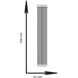 Cartuccia a carbone Swan 20" 10 micron - Vista 3