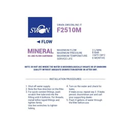 Filtro in linea Swan 10" remineralizzante - Vista 2