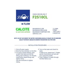 Filtro in linea Swan 10" calcite - Vista 2