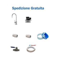 Kit di filtrazione base con rubinetto e testata - Vista 2