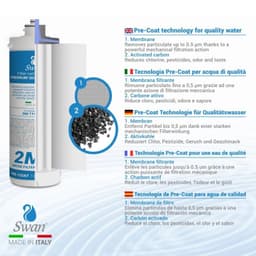 Sistema di Filtrazione Acqua Sottolavello Filtro 2MF Testa QL1 Tubi e Raccordi - Vista 5