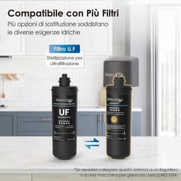 Waterdrop 10UB Filtro Acqua Sistema con Rubinetto Dedicato - Vista 9