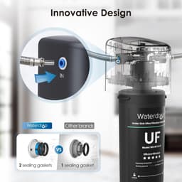 Waterdrop 10UA-UF Filtraggio dell'Acqua Sistema sotto il Lavello - Vista 4