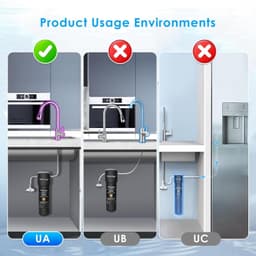 Waterdrop 10UA-UF Filtraggio dell'Acqua Sistema sotto il Lavello - Vista 6