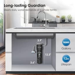 Waterdrop 10UA-UF Filtraggio dell'Acqua Sistema sotto il Lavello - Vista 7