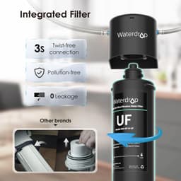 Waterdrop 10UA-UF Filtraggio dell'Acqua Sistema sotto il Lavello - Vista 9