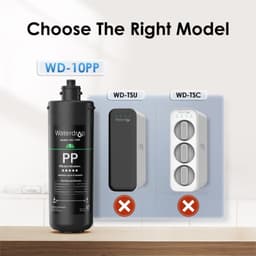 Waterdrop WD-10PP Filtro Acqua Sottolavello - Vista 2