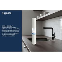 NICEDROP Filtro Sedimenti 20 Pollici 25 Micron - Vista 5