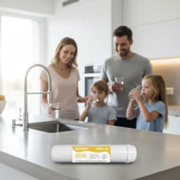 NICEDROP Filtro in Linea 12" Carbone + Resine-3PZ - Vista 2