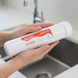 NICEDROP Filtro in Linea 12" per Osmosi Inversa – Sedimenti 1/4"2PZ - Vista 6