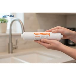 NICEDROP-Filtro in linea 10" Carbone Attivo + Ag 2PZ - Vista 11