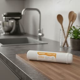 NICEDROP Filtri in Linea per Impianti ad Osmosi Argentizzato Batteriostatico -6PZ - Vista 4