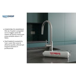 NICEDROP Filtro in Linea per Impianti ad Osmosi - Vista 12
