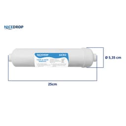 NICEDROP Filtro in Linea per Impianti ad Osmosi - Vista 8
