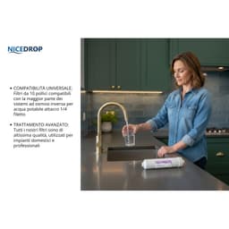 Filtri in Linea 10" Attacco 1/4" — Filtro mineralizzante post filtrazione - 3pz - Vista 10