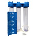 Batteria tris contenitore tazza porta filtro 20" - Vista 1
