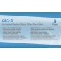 Cartuccia a carbone Swan 5" 5 micron - Vista 3