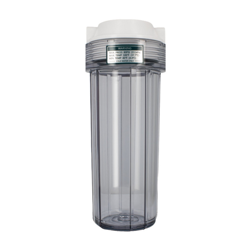 Contenitore filtro acqua 10" trasparente/viola