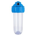 Contenitore tazza porta filtro 10" trasparente ottonata - Vista 5