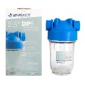 Contenitore tazza porta filtro 5" ATLAS trasparente - Vista 1