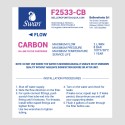 Filtro in linea Swan 12" Carbon Block - F5633CB - Vista 4