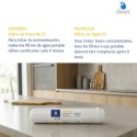 Filtro in linea Swan 12" carbone + resine - F5686/C-R - Vista 5