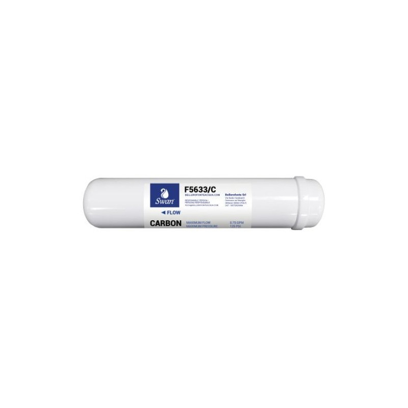 Filtro in linea Swan carbone - F5633C