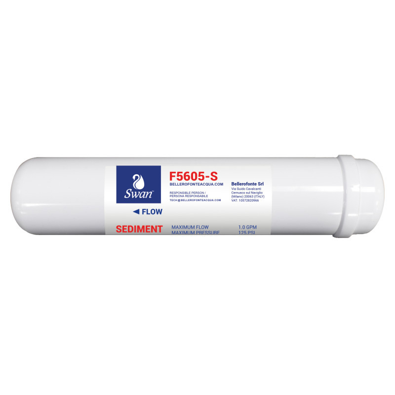 Filtro in Linea impianti osmosi a Sedimenti 12 Pollici - F5605-S