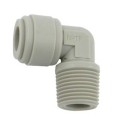 Gomito filettato 1/4" tubo 3/8" - Vista 1