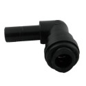 Raccordo innesto rapido Gomito 6 mm Codolo 6 mm - Vista 2