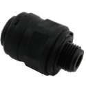 Raccordo maschio diritto 6 mm - filetto 3/8" - Vista 1