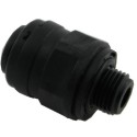 Raccordo maschio diritto 8 mm - filetto 3/8" - Vista 1