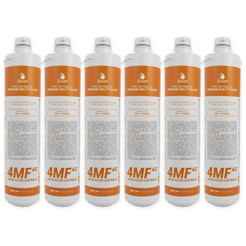 Scatola da 6 pezzi filtro acqua SWAN 4MFAG